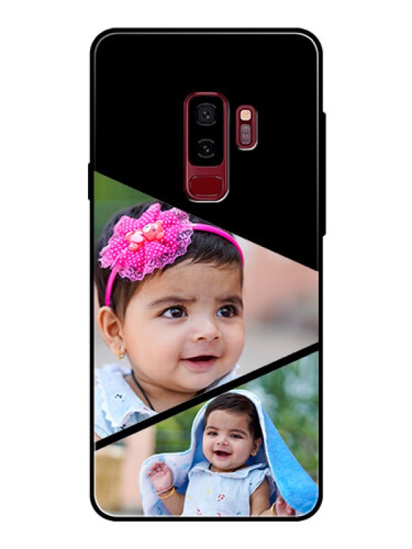 Custom Samsung Galaxy S9 Plus Custom Glass Phone Case  - Semi Cut Design