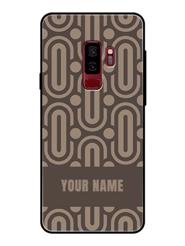 Custom Galaxy S9 Plus Custom Glass Phone Case - Captivating Zero Pattern Design