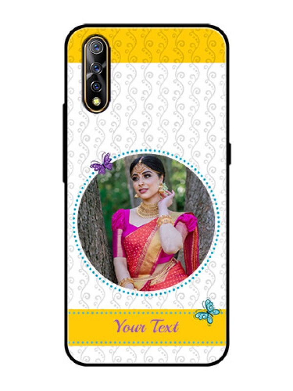Custom Vivo S1 Custom Glass Mobile Case  - Girls Premium Case Design