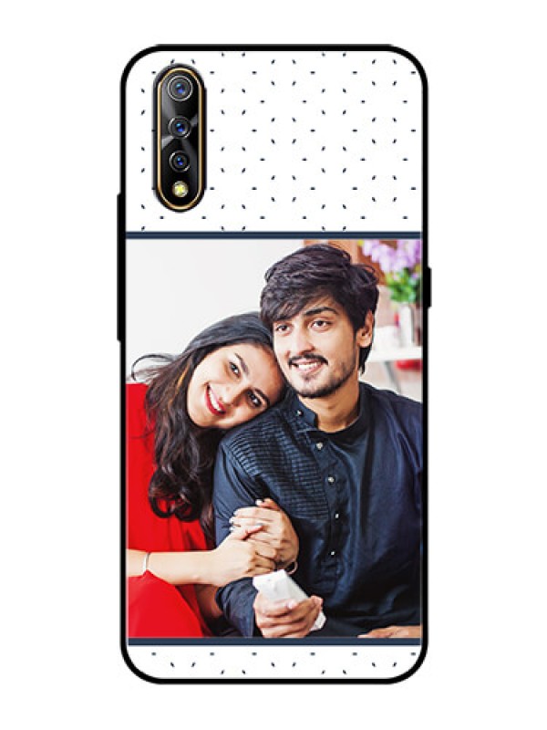 Custom Vivo S1 Personalized Glass Phone Case  - Premium Dot Design