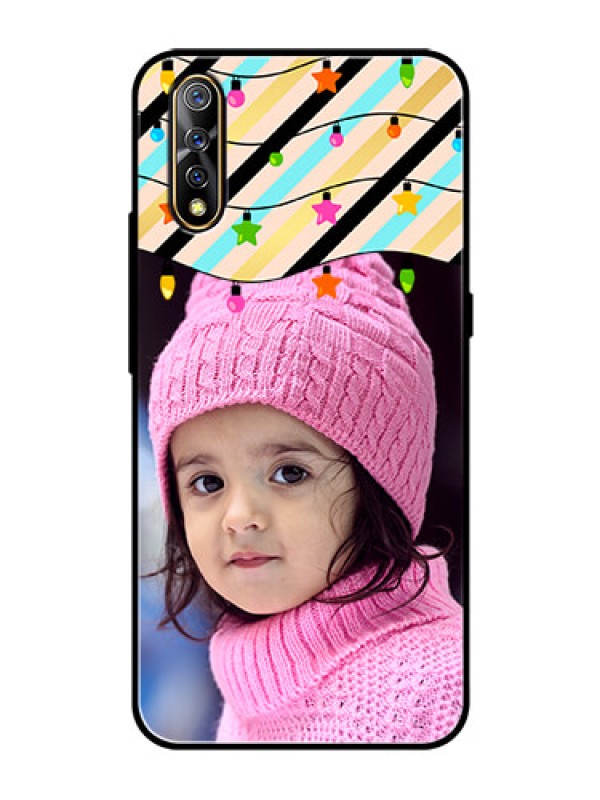 Custom Vivo S1 Custom Glass Mobile Case  - Lights Hanging Design