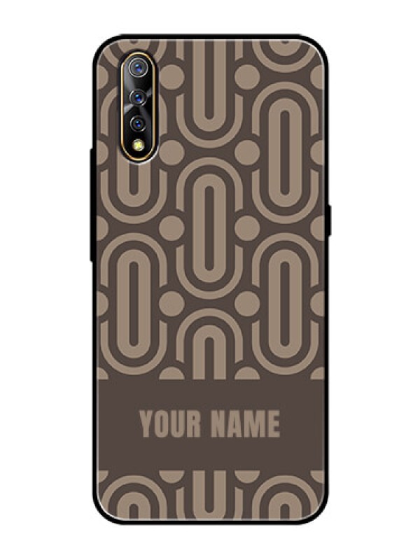 Custom Vivo S1 Custom Glass Phone Case - Captivating Zero Pattern Design