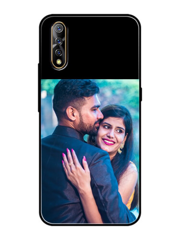 Custom Vivo S1 Custom Glass Phone Case - Upload Full Picture With Custom Color Design