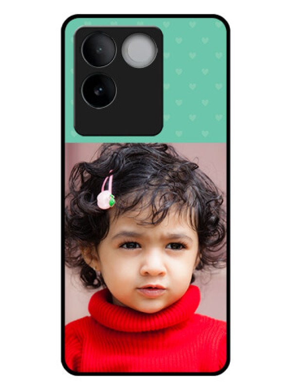 Custom Vivo T2 Pro 5G Custom Glass Phone Case - Lovers Picture Design