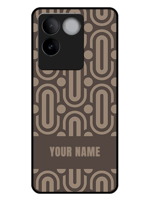 Custom Vivo T2 Pro 5G Custom Glass Phone Case - Captivating Zero Pattern Design