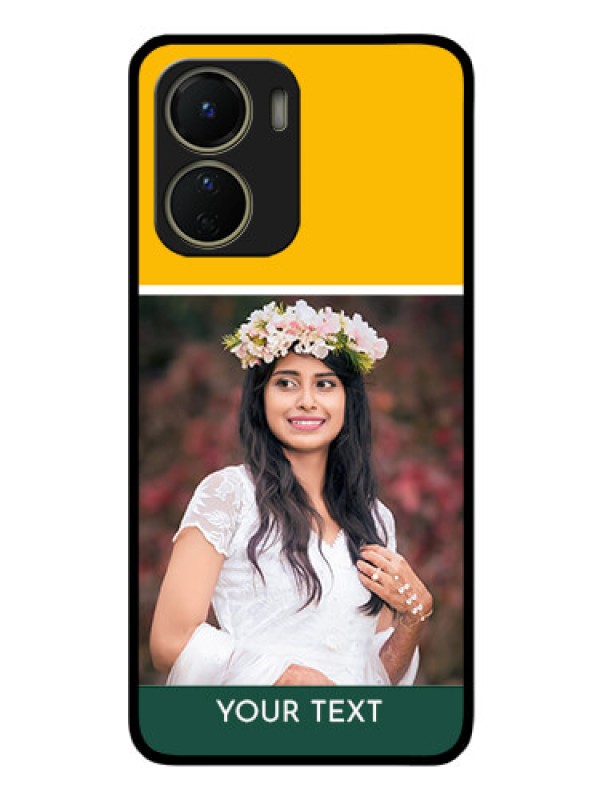 Custom Vivo T2x 5G Photo Printing on Glass Case - Love You Design