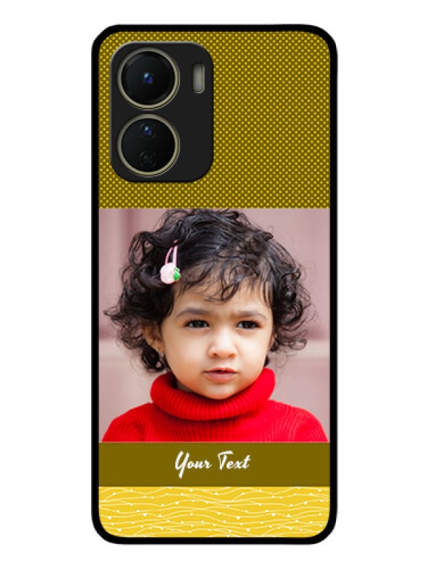 Custom Vivo T2x 5G Custom Glass Phone Case - Simple Green Color Design