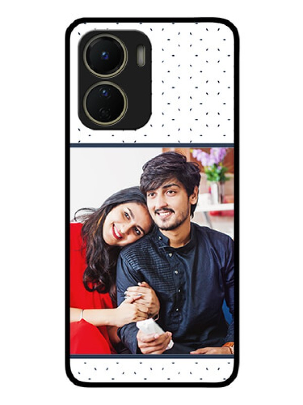 Custom Vivo T2x 5G Personalized Glass Phone Case - Premium Dot Design