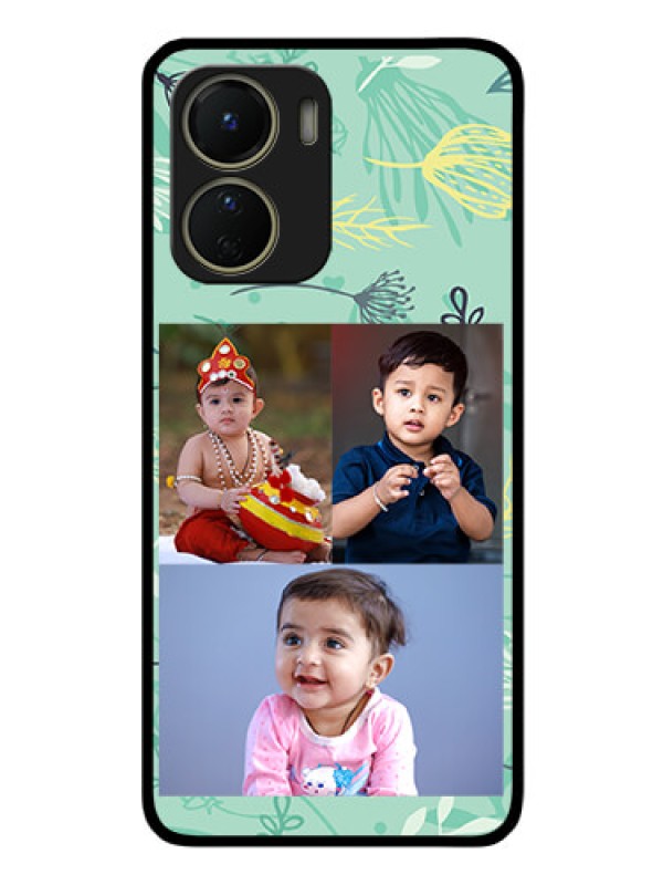 Custom Vivo T2x 5G Photo Printing on Glass Case - Forever Family Design