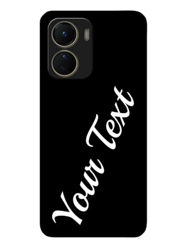Custom Vivo T2x 5G Custom Glass Mobile Cover with Your Name