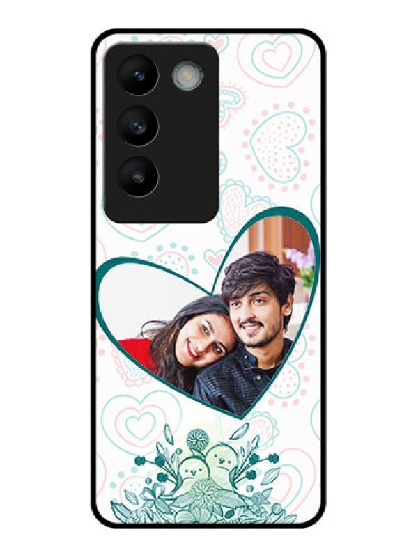 Custom Vivo T3 5G Custom Glass Phone CasePremium Couple Design