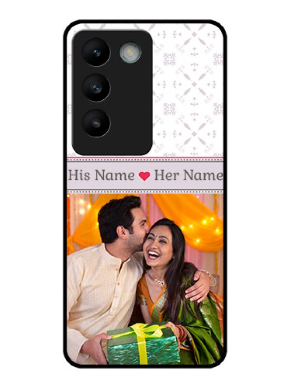 Custom Vivo T3 5G Custom Glass Phone CaseWith Photo And Ethnic Design