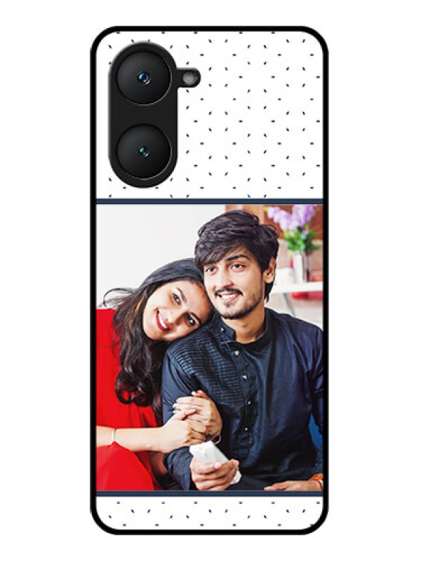 Custom Vivo T3 Lite 5G Custom Glass Phone Case - Premium Dot Design