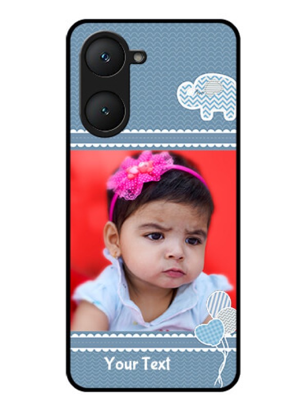 Custom Vivo T3 Lite 5G Custom Glass Phone Case - With Kids Pattern Design