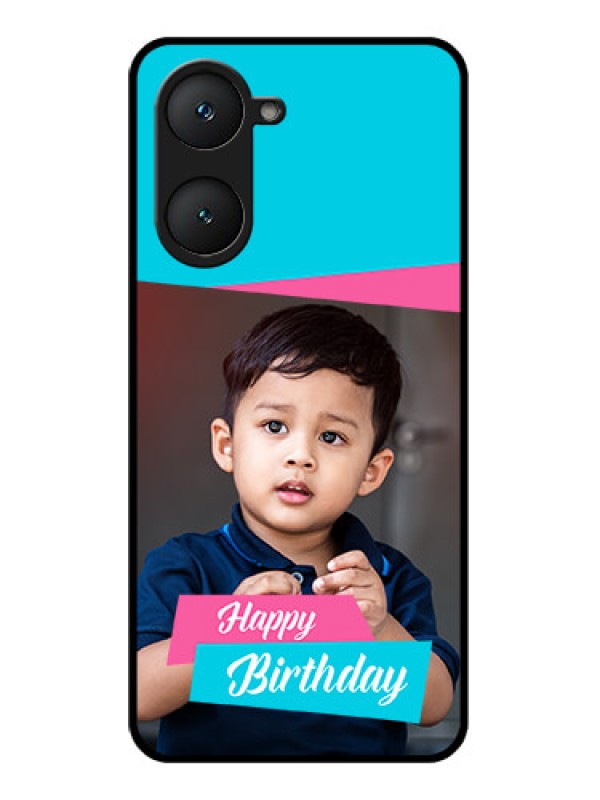 Custom Vivo T3 Lite 5G Custom Glass Phone Case - Image Holder With 2 Color Design