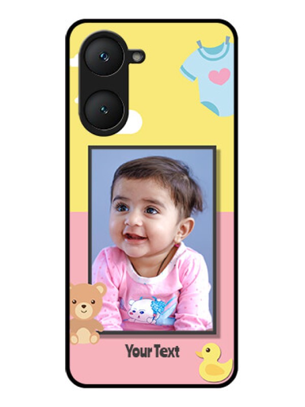 Custom Vivo T3 Lite 5G Custom Glass Phone Case - Kids 2 Color Design