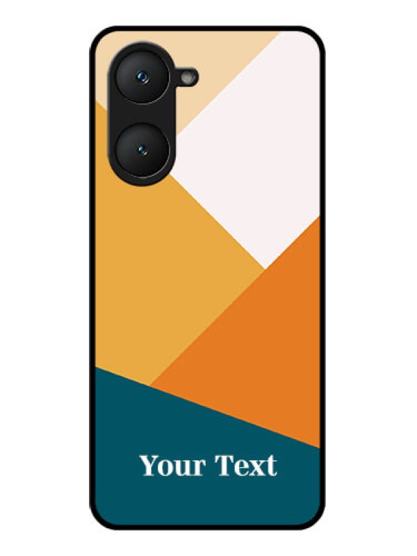Custom Vivo T3 Lite 5G Custom Glass Phone Case - Stacked Multi - Colour Design