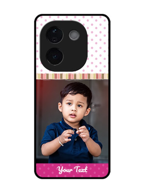 Custom Vivo T3 Pro 5G Custom Glass Phone CaseCute Girls Cover Design