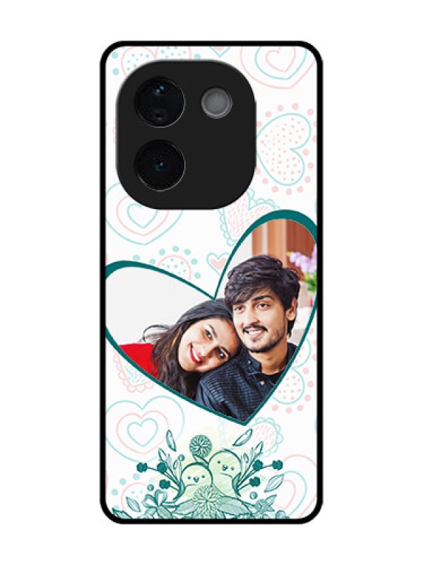 Custom Vivo T3 Pro 5G Custom Glass Phone CasePremium Couple Design