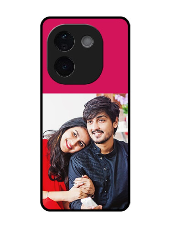 Custom Vivo T3 Pro 5G Custom Glass Phone CaseAnniversary Cover Design