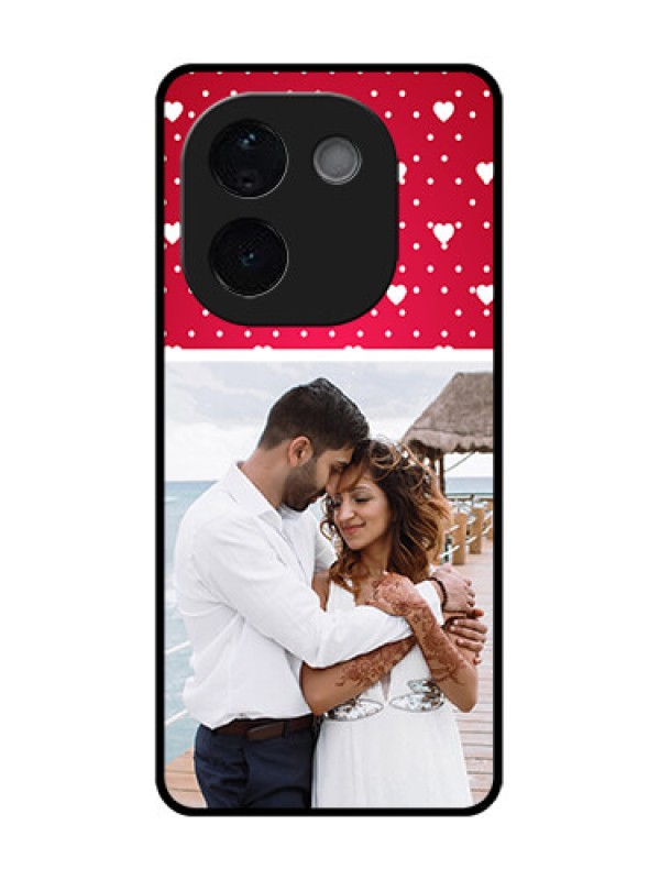 Custom Vivo T3 Pro 5G Custom Glass Phone CaseHearts Mobile Case Design