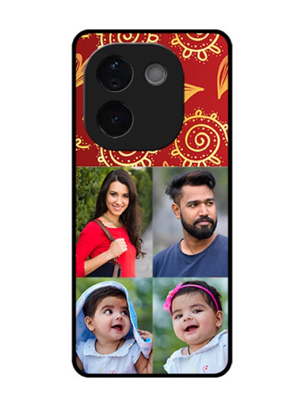 Custom Vivo T3 Pro 5G Custom Glass Phone Case4 Image Traditional Design