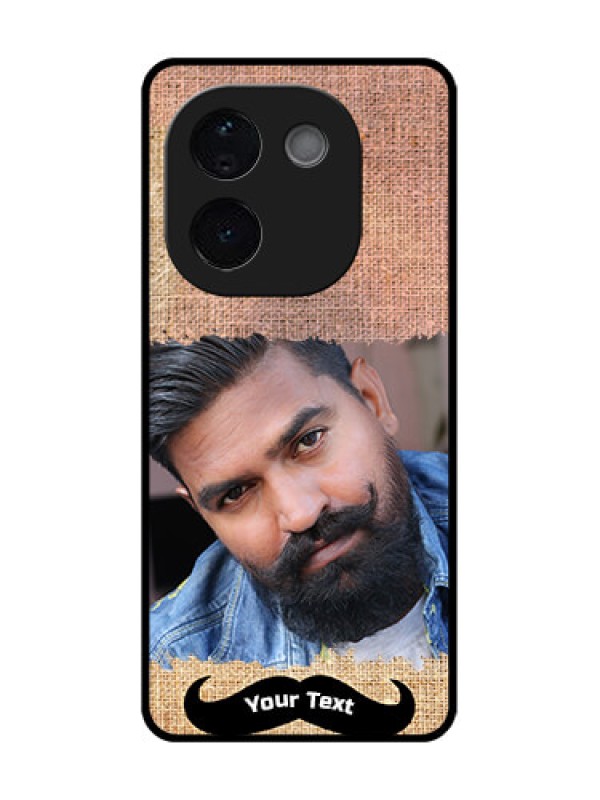 Custom Vivo T3 Pro 5G Custom Glass Phone CaseWith Texture Design