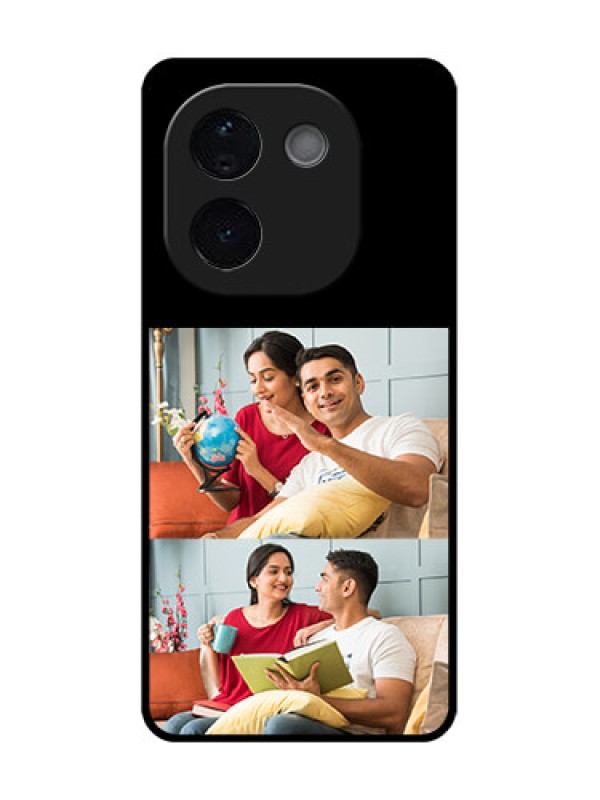 Custom Vivo T3 Pro 5G Custom Glass Phone Case2 Images Design