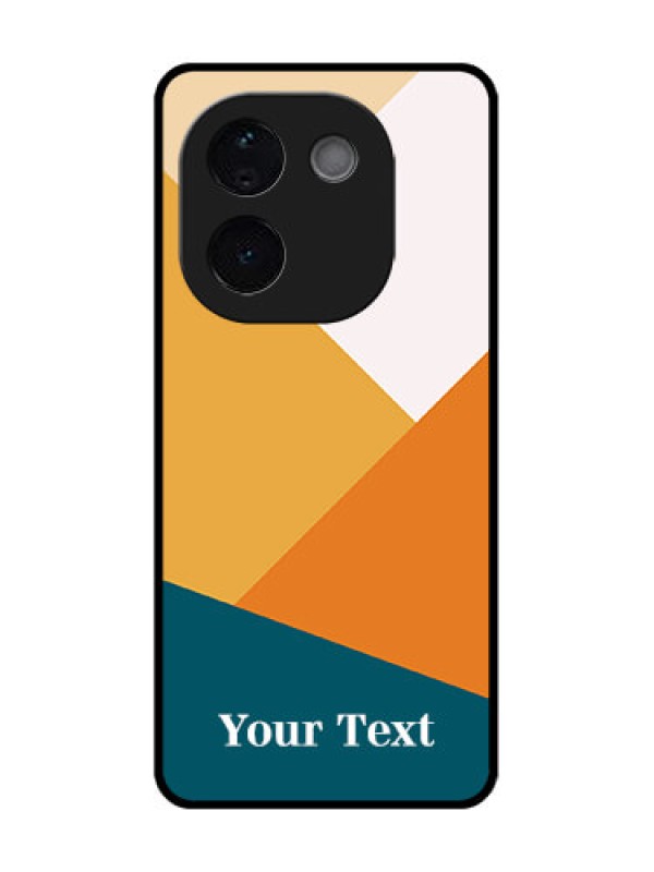 Custom Vivo T3 Pro 5G Custom Glass Phone CaseStacked Multi - Colour Design