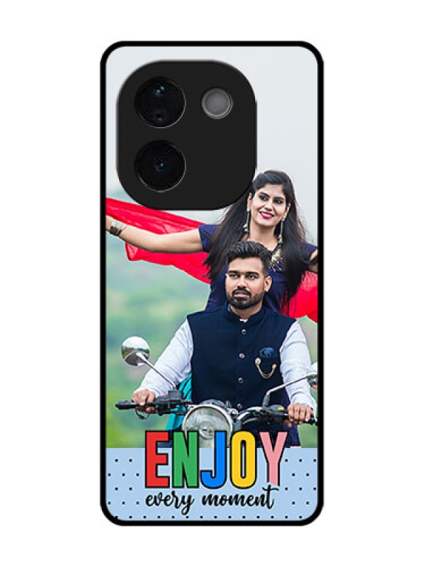 Custom Vivo T3 Pro 5G Custom Glass Phone CaseEnjoy Every Moment Design