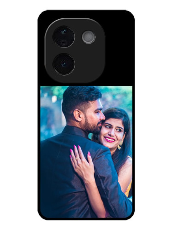 Custom Vivo T3 Pro 5G Custom Glass Phone Case - Upload Full Picture With Custom Color Design