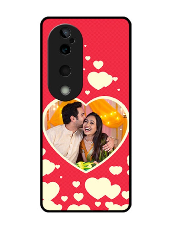 Custom Vivo T3 Ultra Custom Glass Phone CaseLove Symbols Phone Cover Design