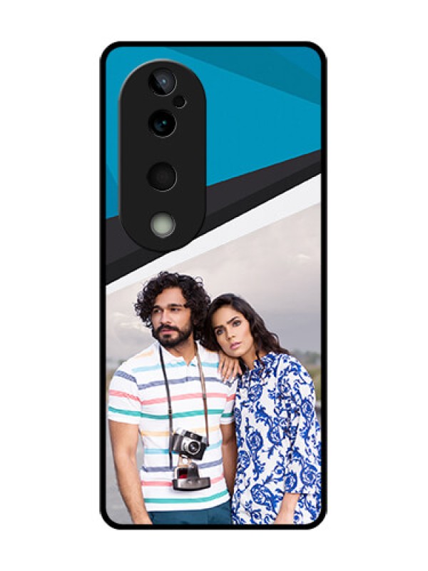 Custom Vivo T3 Ultra Custom Glass Phone CaseSimple Pattern Photo Upload Design