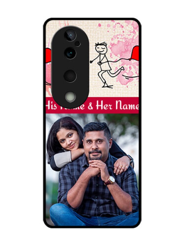 Custom Vivo T3 Ultra Custom Glass Phone CaseYou And Me Case Design