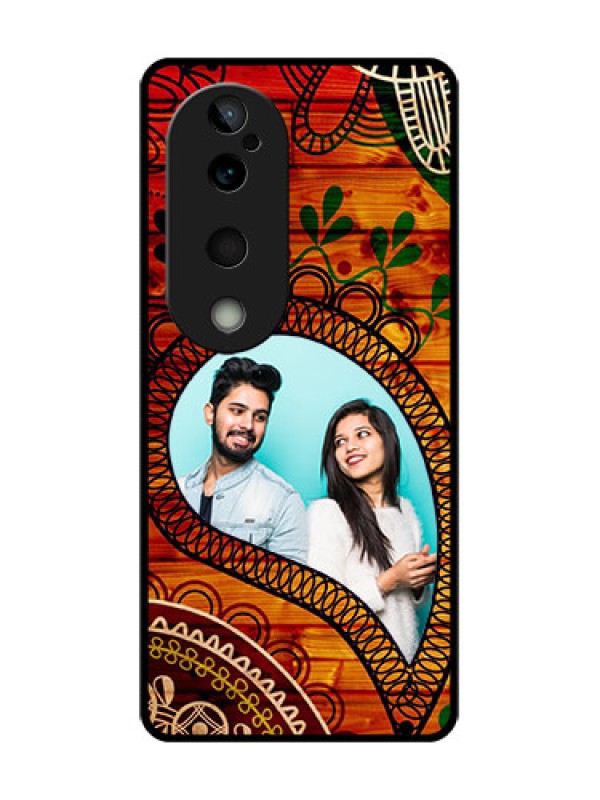 Custom Vivo T3 Ultra Custom Glass Phone CaseAbstract Colorful Design