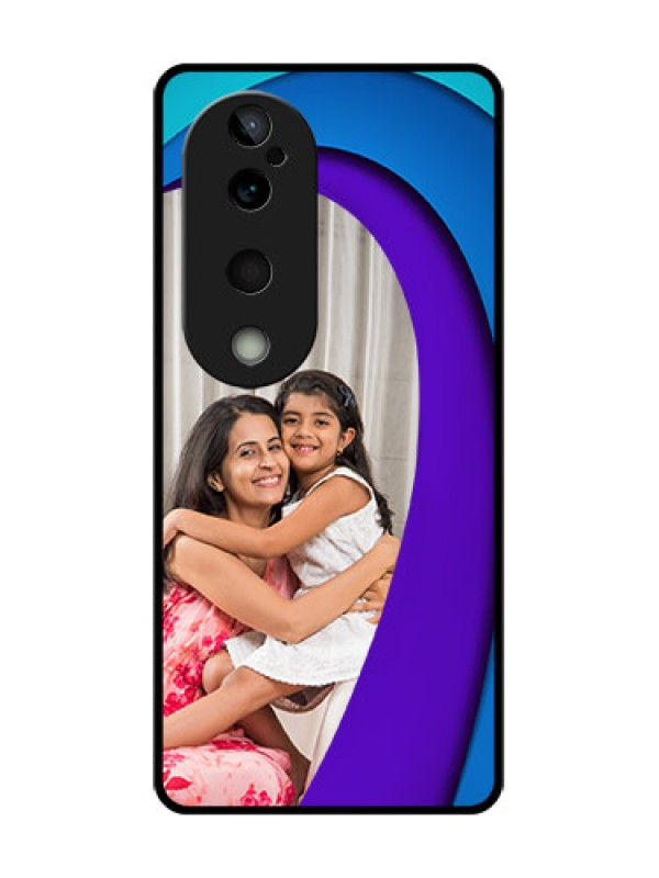 Custom Vivo T3 Ultra Custom Glass Phone CaseSimple Pattern Design