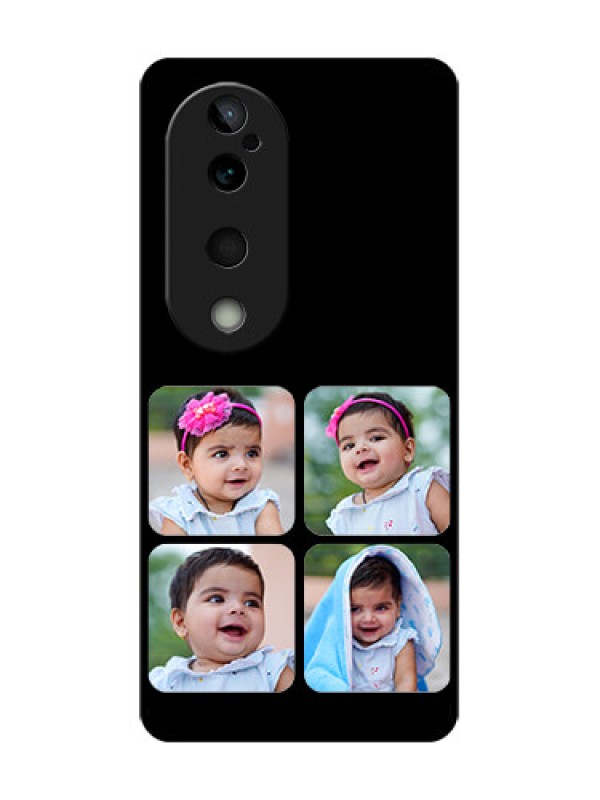 Custom Vivo T3 Ultra Custom Glass Phone CaseMultiple Pictures Design