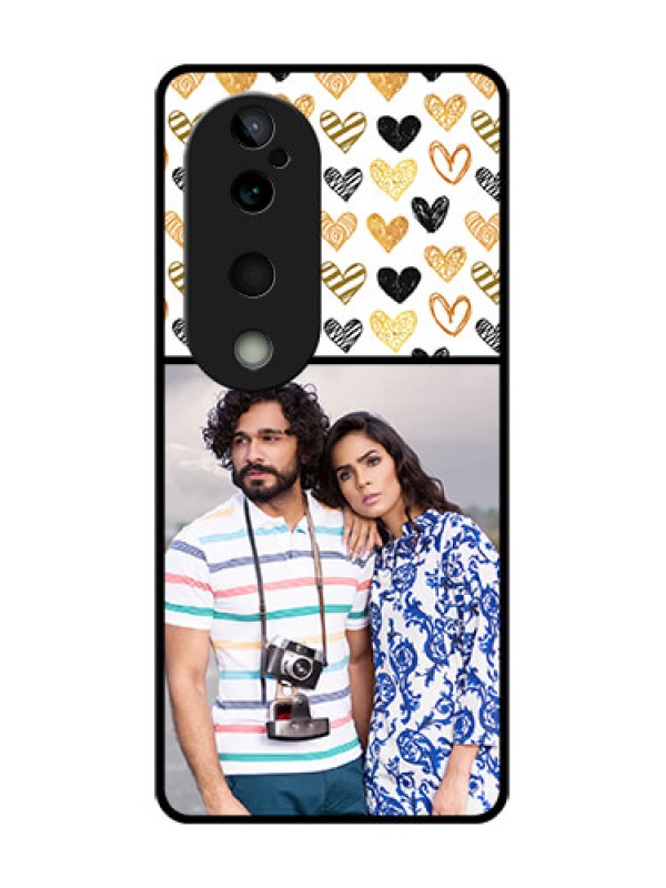 Custom Vivo T3 Ultra Custom Glass Phone CaseLove Symbol Design