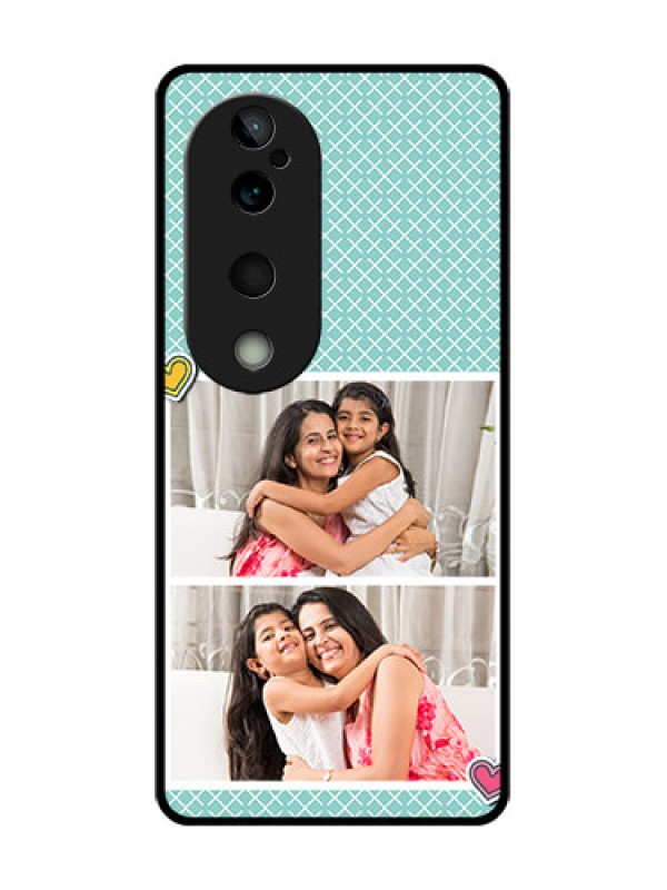 Custom Vivo T3 Ultra Custom Glass Phone Case2 Image Holder With Pattern Design