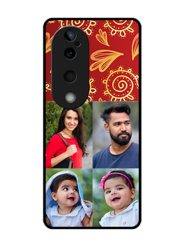 Custom Vivo T3 Ultra Custom Glass Phone Case4 Image Traditional Design