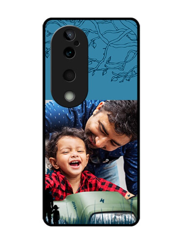 Custom Vivo T3 Ultra Custom Glass Phone CaseBest Dad Design