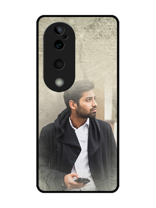 Custom Vivo T3 Ultra Custom Glass Phone CaseWith Vintage Design
