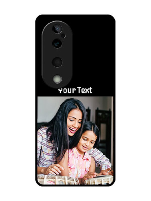 Custom Vivo T3 Ultra Custom Glass Phone CasePhoto With Name Design