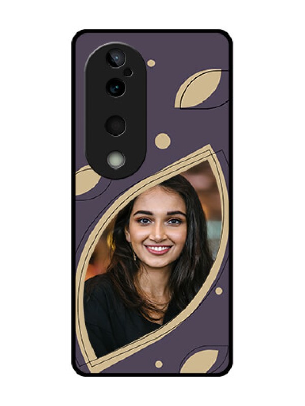 Custom Vivo T3 Ultra Custom Glass Phone CaseFalling Leaf Design
