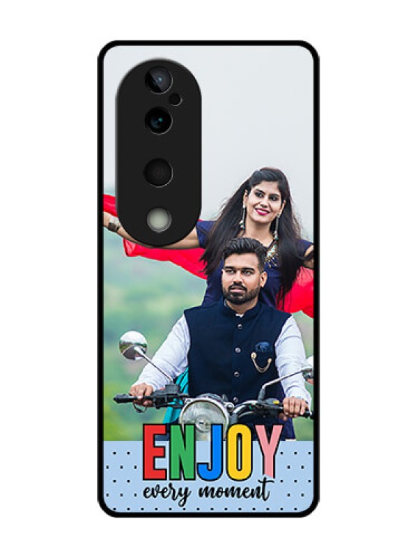 Custom Vivo T3 Ultra Custom Glass Phone CaseEnjoy Every Moment Design