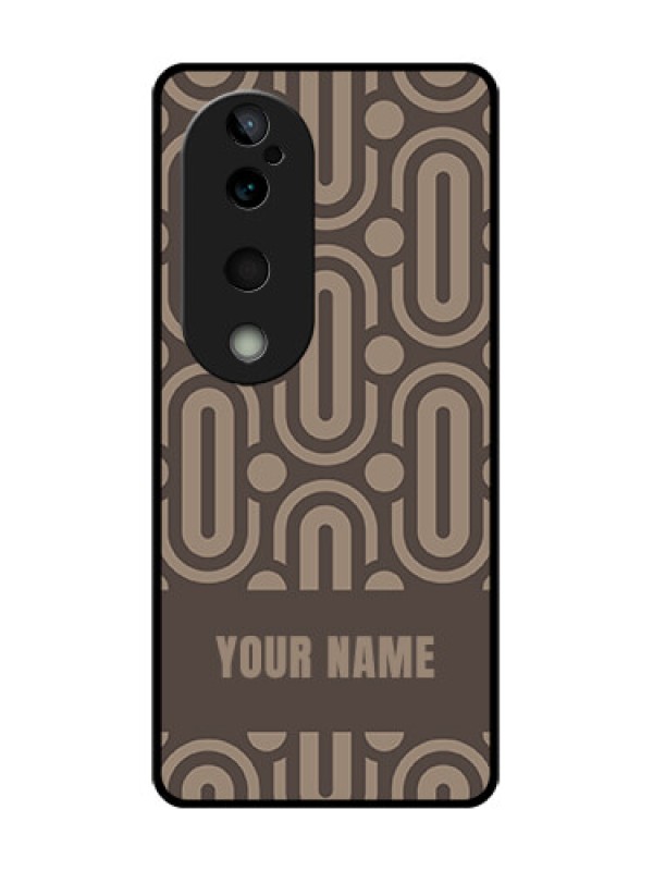 Custom Vivo T3 Ultra Custom Glass Phone CaseCaptivating Zero Pattern Design