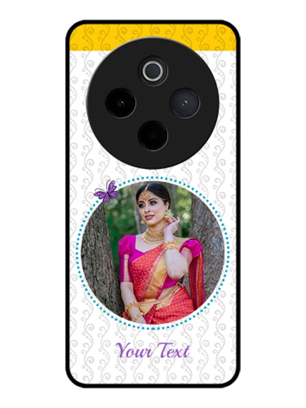 Custom Vivo T4 5G Custom Glass Phone Case - Girls Premium Case Design