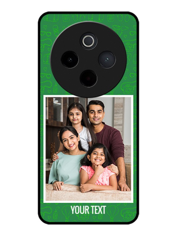 Custom Vivo T4 5G Custom Glass Phone Case - Picture Upload Design
