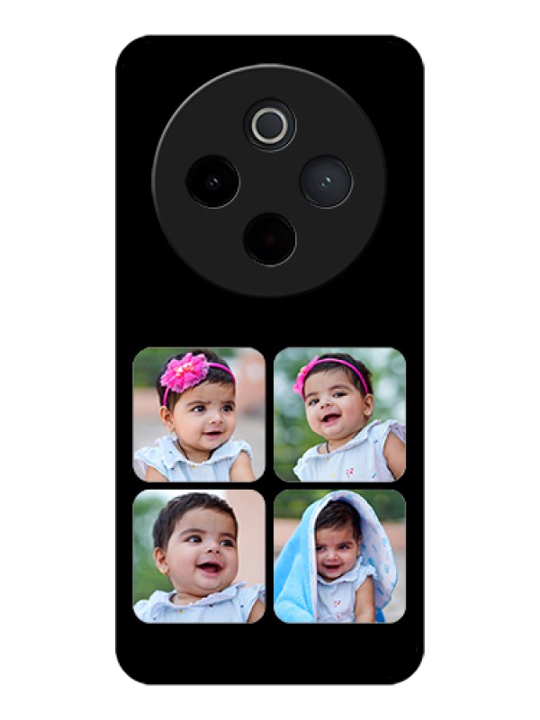 Custom Vivo T4 5G Custom Glass Phone Case - Multiple Pictures Design