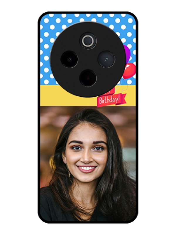 Custom Vivo T4 5G Custom Glass Phone Case - Happy Birthday Design